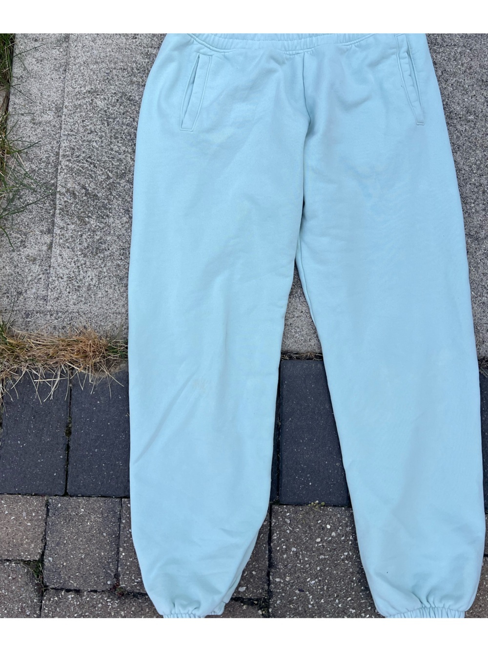 aerie Offeline Mint Green Lounge Throwback Fleece Sweatpants size Small Short